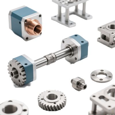 Customized CNC Machining Service for Automotive Parts with Brass Material and Painting Surface Treatment