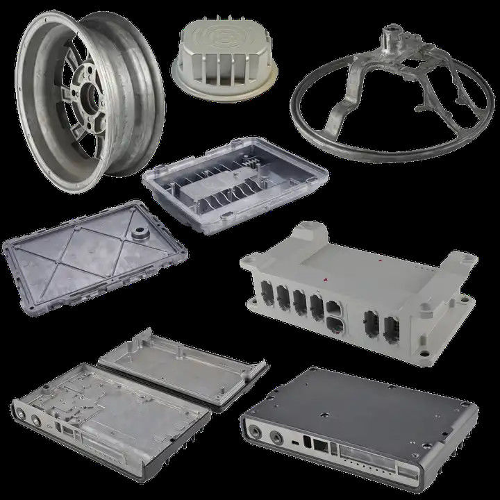 Zinc Alloy Die Casting Machine Components Polishing Anodizing,