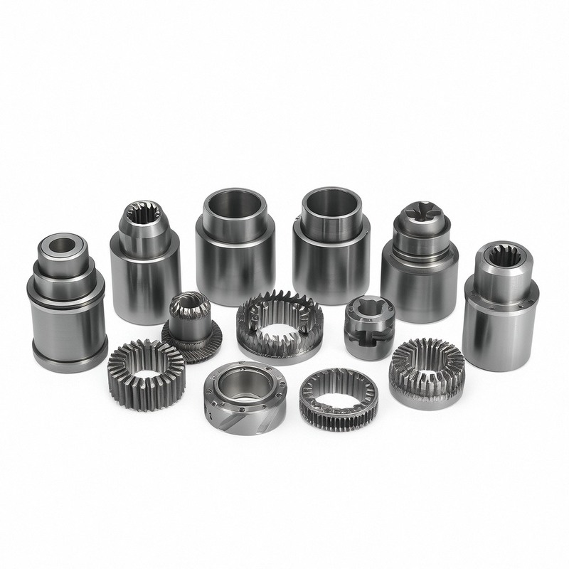 Custom CNC Machining Service for Aluminum Stainless Steel Parts with 100% Inspection and ±0.001~±0.01mm Tolerance