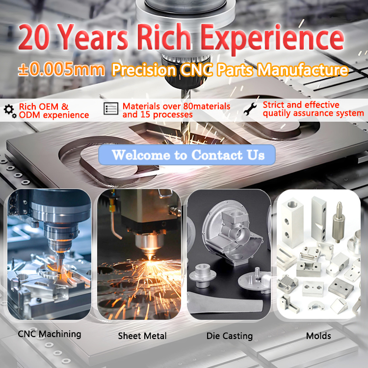 Precision CNC Machining Service for Small Orders with Skilled Workers and DXF/DWG/STEP/IGS/PDF Support